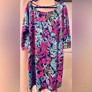 Lilly Pulitzer UPF 50+ Solia Chilly Lilly Dress